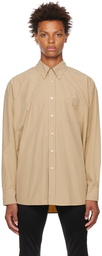 Our Legacy Tan Borrowed BD Shirt