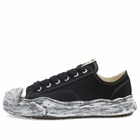 Maison MIHARA YASUHIRO Hank Original Sole Canvas Sneaker in Black