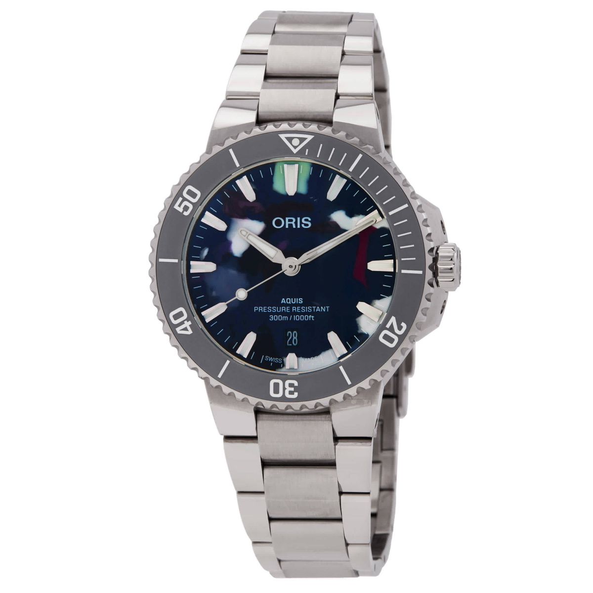 Oris Aquis Date Upcycle Automatic Mens Watch 01 733 7787 4150-07 8 22 04PEB