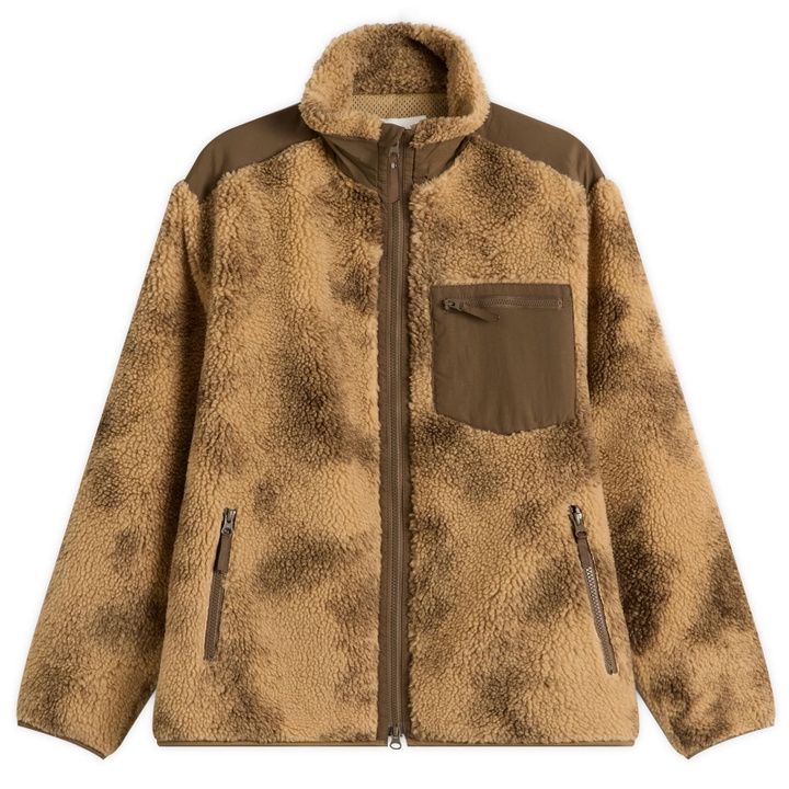 Photo: Corridor Men's Oak Zip Fleece in Brown