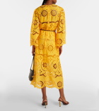 Zimmermann Pop embroidered midi dress