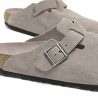 Birkenstock Men's Boston SFB Clog - Faded Purple Suede
