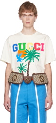 Gucci White Printed T-Shirt