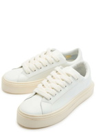 Cole Buxton Wilson Leather Platform Sneakers White