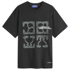 Deva States Men's Cartouche T-Shirt in Black