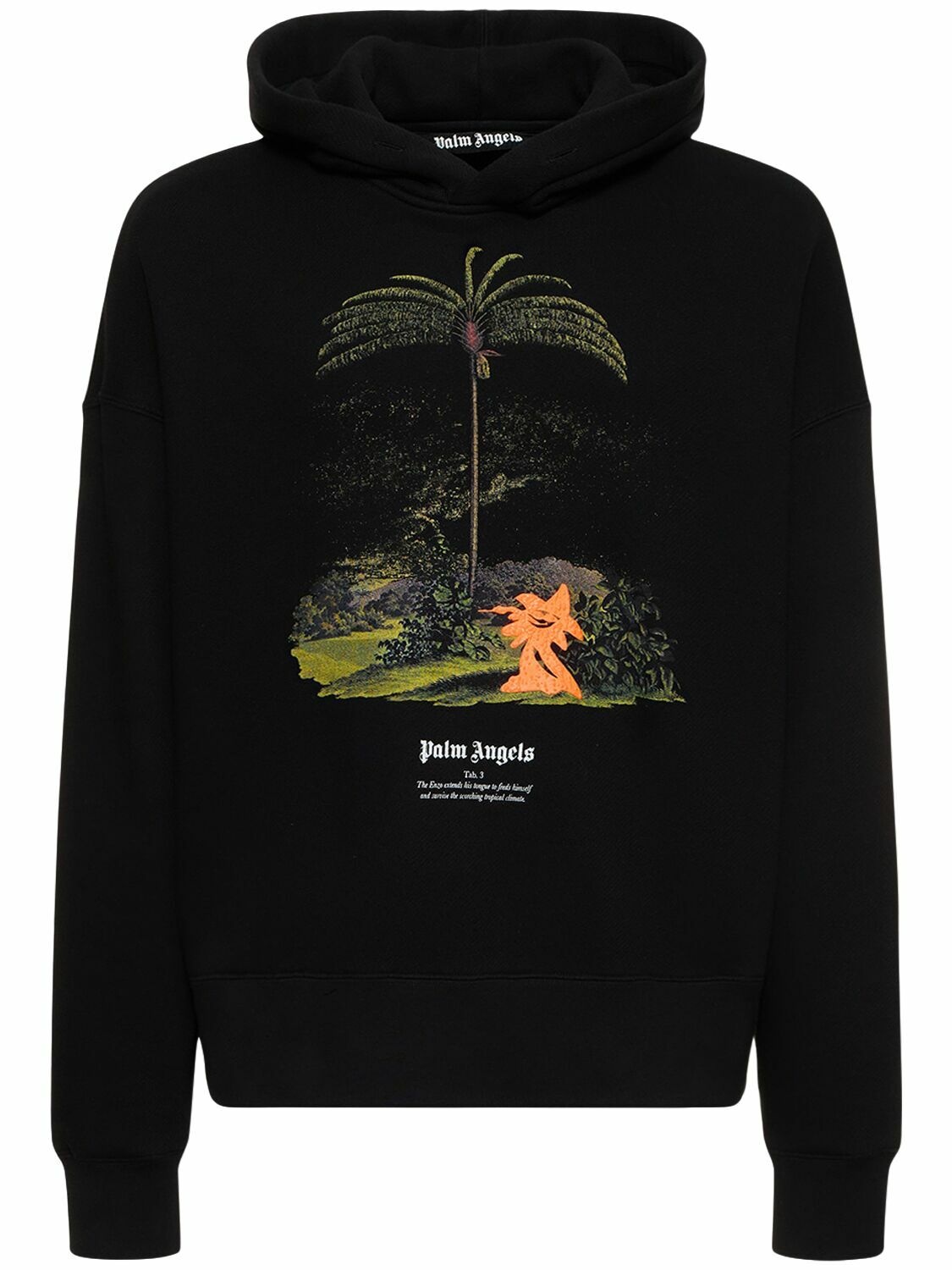 Photo: PALM ANGELS Enzo From The Tropics Cotton Hoodie