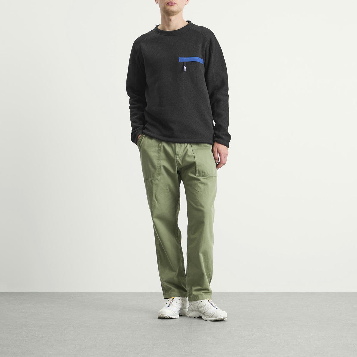 Patagonia Men's Better Sweater Crewneck Sweatshirt in Black