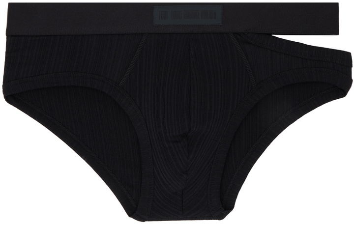 Photo: LGN Louis Gabriel Nouchi Black Cutout Briefs