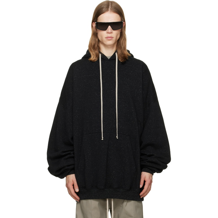 Photo: Rick Owens Black Tower Hun Hoodie