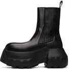 Rick Owens Black Tower Beatle Mega Tractor Chelsea Boots
