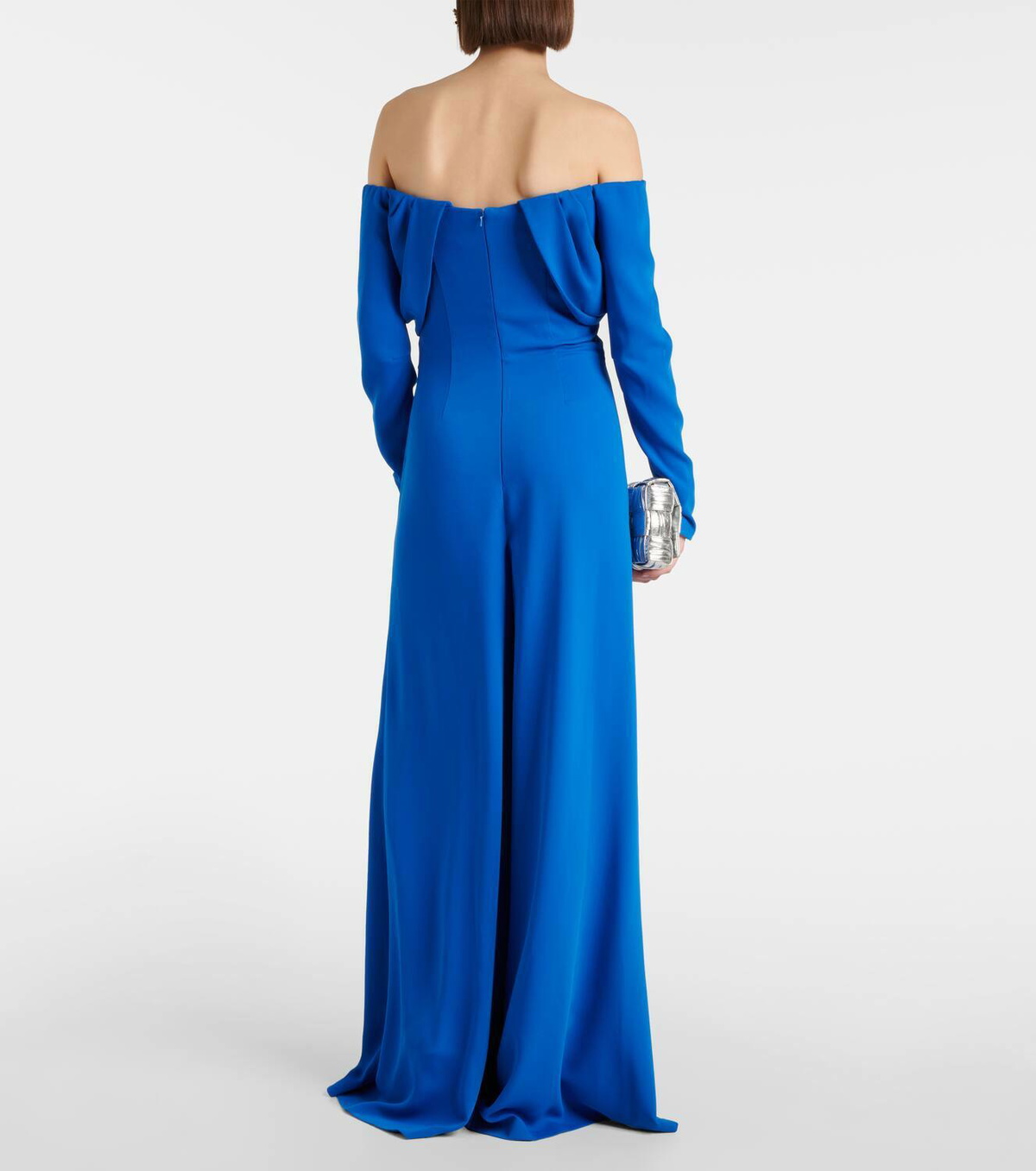 Costarellos Jordana gathered crêpe jumpsuit