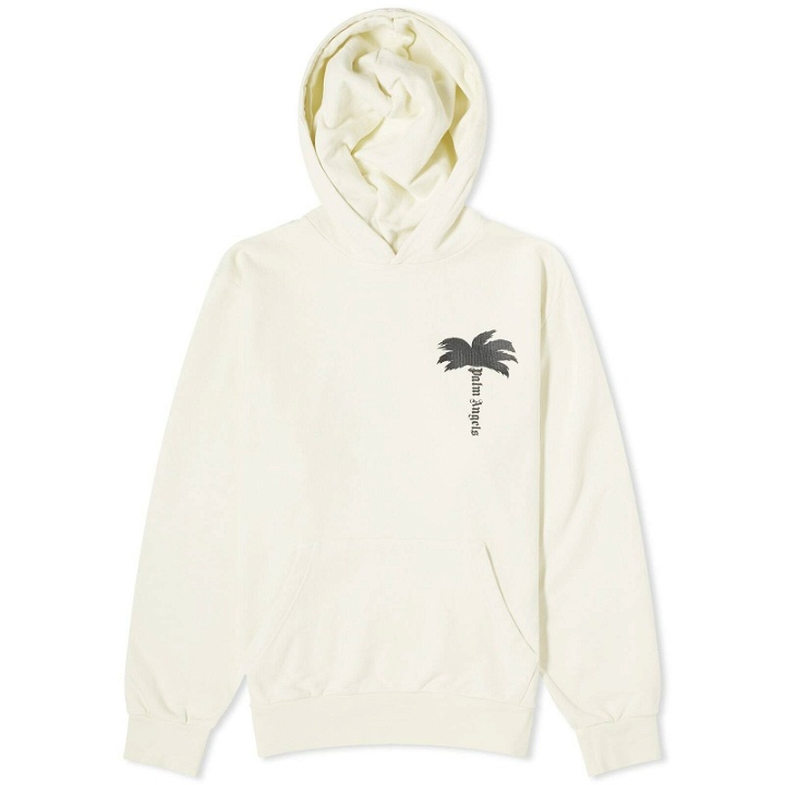 Photo: Palm Angels Men's Popover Hoody in Off White