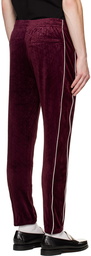 Sergio Tacchini Purple Jacquard Track Lounge Pants