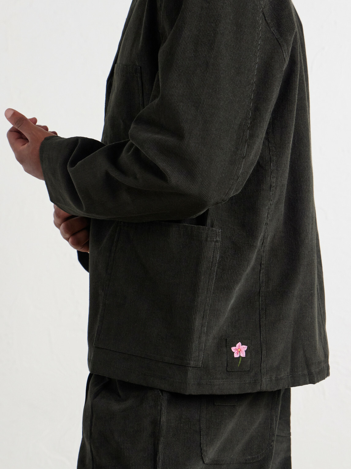 Kardo - Somesh Cotton-Corduroy Suit Jacket - Green