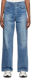 AMIRI Blue Baggy Trouser Jeans