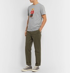 Polo Ralph Lauren - Printed Cotton-Jersey T-Shirt - Gray