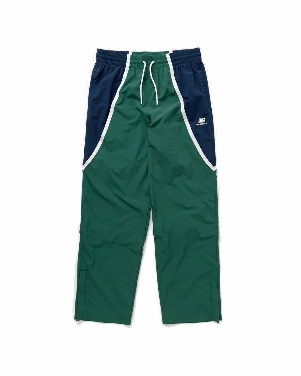 Photo: New Balance Hoops Woven Pant Green - Mens - Track Pants