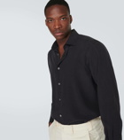 Zegna Silk Oxford shirt