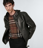 Burberry - Leather jacket