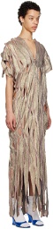 SC103 Silver Sonnet Maxi Dress