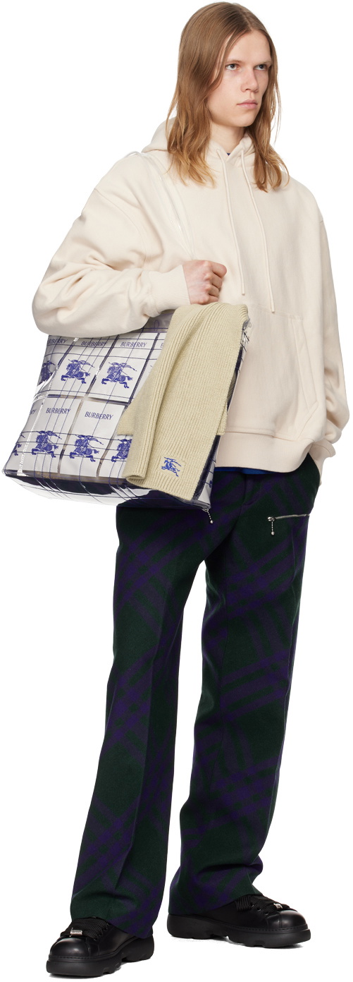 エコバッグ Burberry EKD Label Tote Bag Burberry Transparent EKD Label Tote Burberry