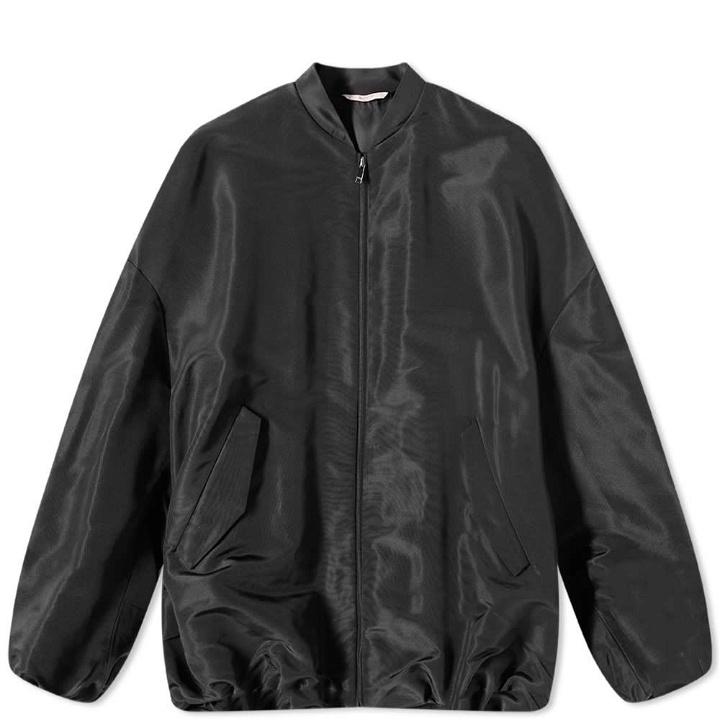 Photo: Valentino Oversized Silk Bomber Jacket