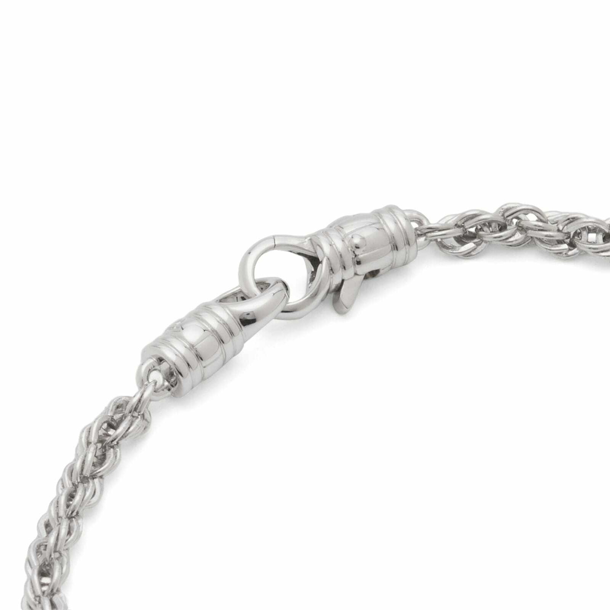 Tom Wood Rope Bracelet in Silver