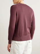 Brunello Cucinelli - Ribbed Cotton Sweater - Pink