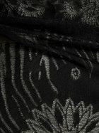ROBERTO CAVALLI Halter Neck Devoré Viscose Long Dress