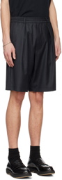 Lownn Gray Pleated Shorts