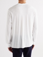 James Perse - Cotton-Jersey Henley T-Shirt - White