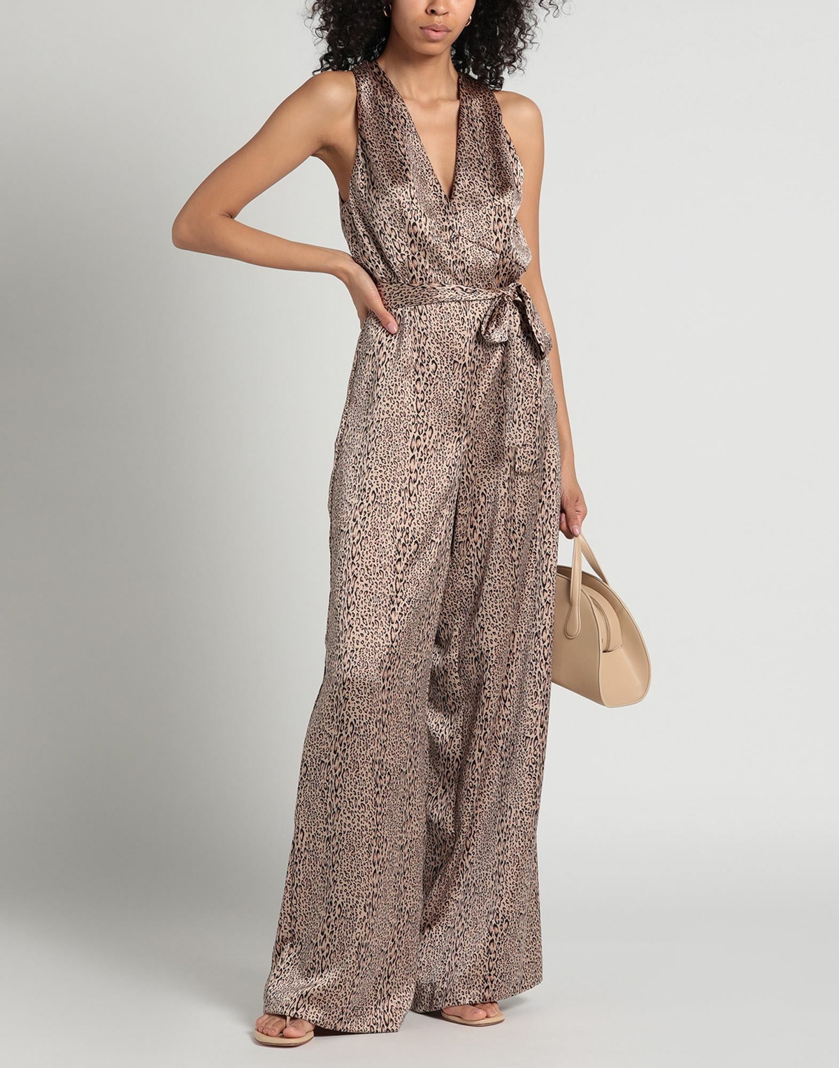 Twinset Womens Jumpsuit in Beige