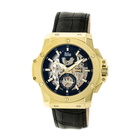 Reign Commodus Automatic Black Dial Mens Watch REIRN4004