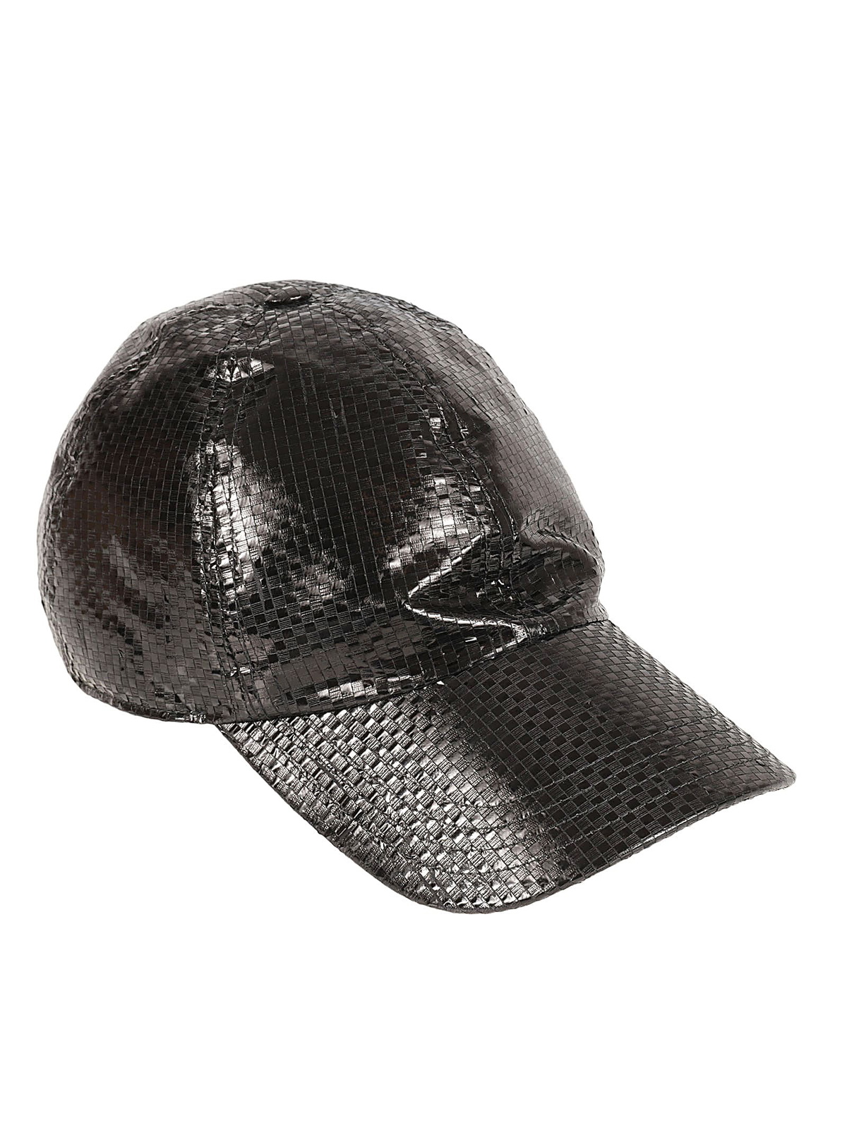 Alexander McQueen Men's Skull Jacquard Cap in Black