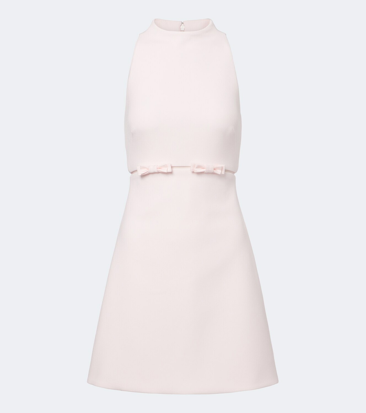 Safiyaa Jalie bow-detail crêpe minidress