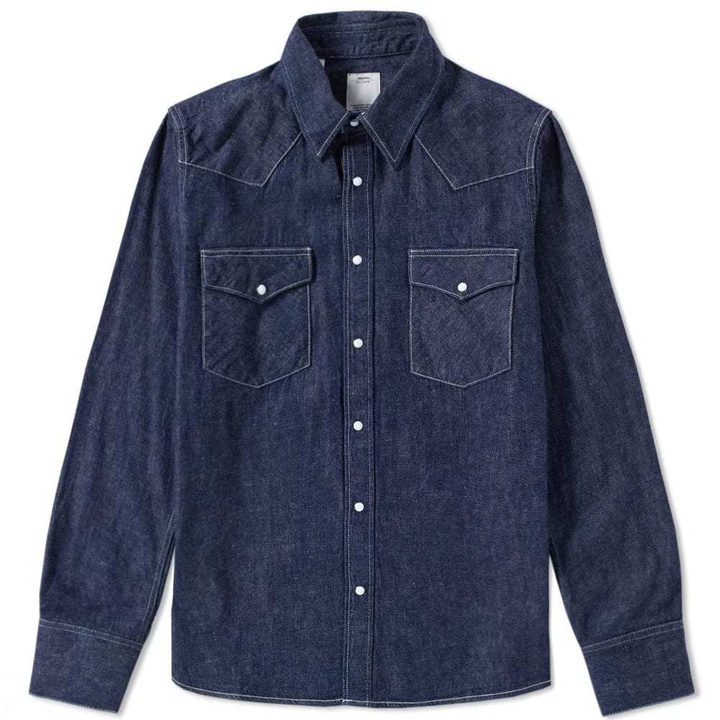 Photo: Visvim Social Sculpture Shirt Blue