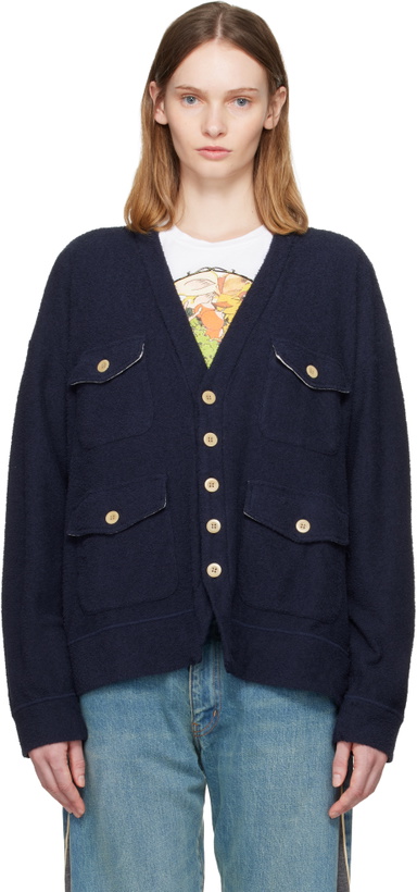 Photo: UNDERCOVER Navy UP2E4802 Cardigan