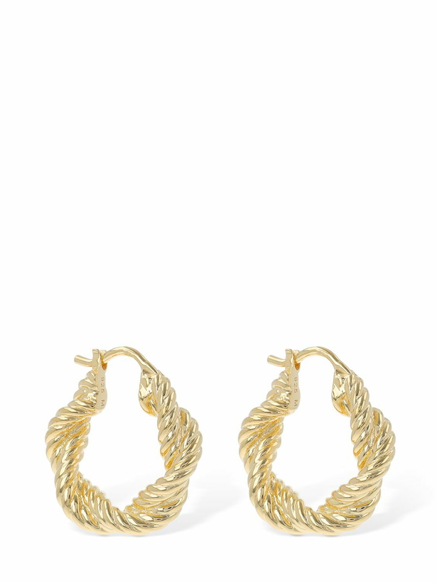 Photo: MISSOMA Twisted Hoop Earrings