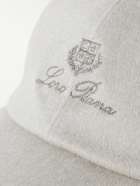 Loro Piana - Logo-Embroidered Storm System® Cashmere Baseball Cap - Gray