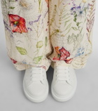 McQueen Oversized leather sneakers