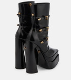 Versace - Aevitas Pointy leather ankle boots