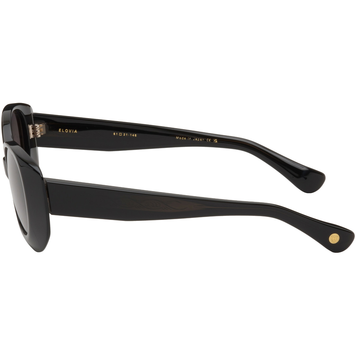 Dita Black Elovia Sunglasses