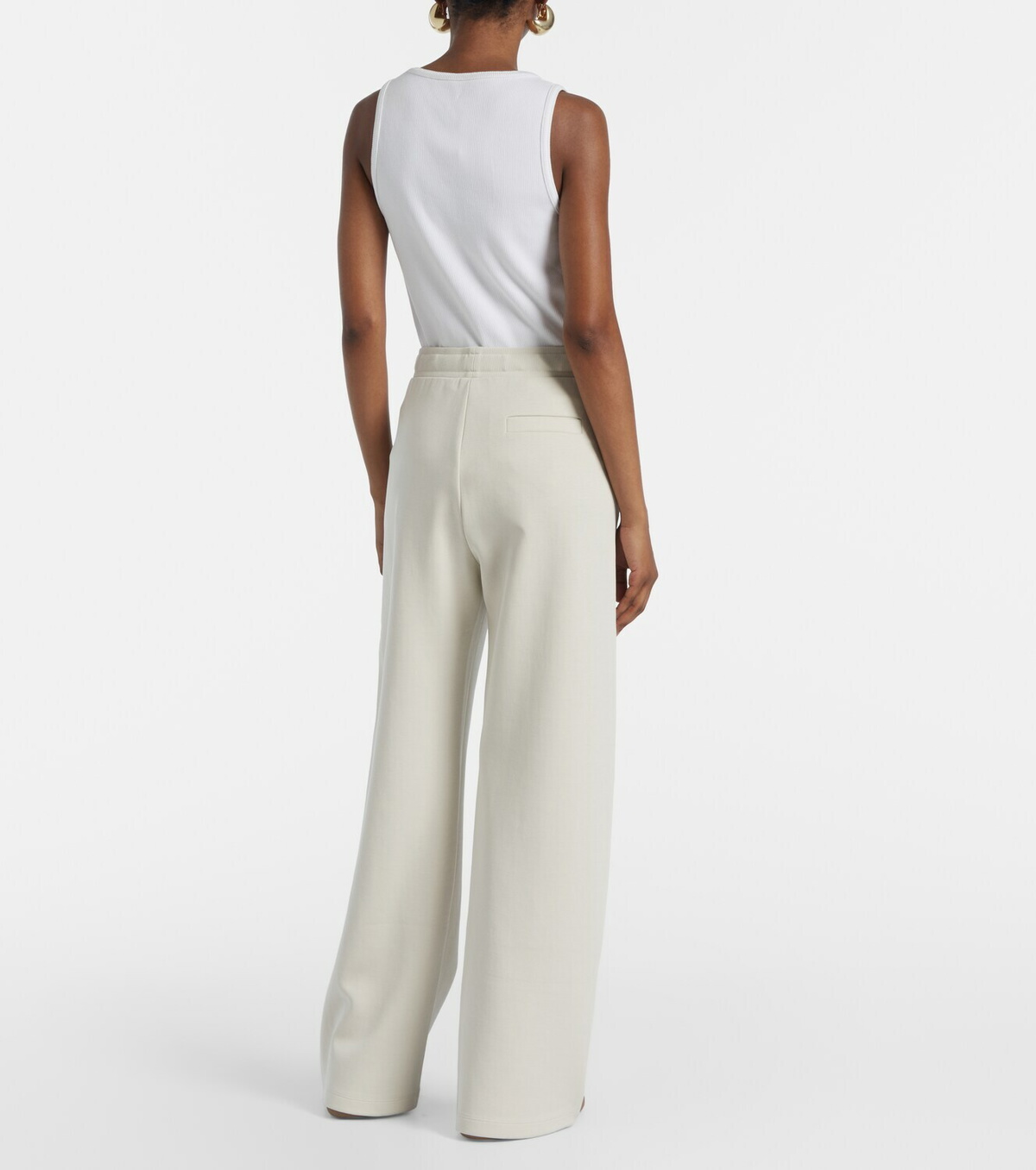 'S Max Mara Potenza cotton-blend fleece sweatpants