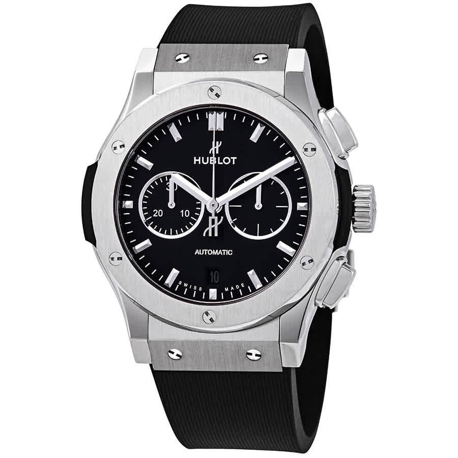 Hublot Classic Fusion Chronograph Automatic Black Dial Mens Watch 541.NX.1171.RX