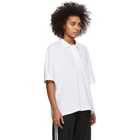 adidas Originals White Oversized Polo