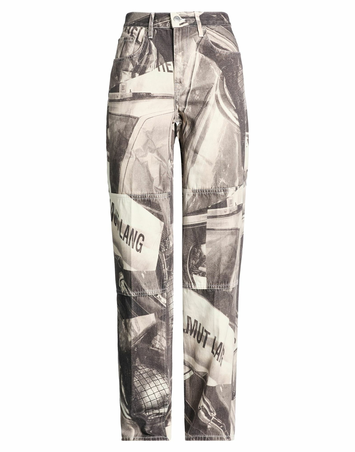 Helmut Lang Womens Jeans in Grey