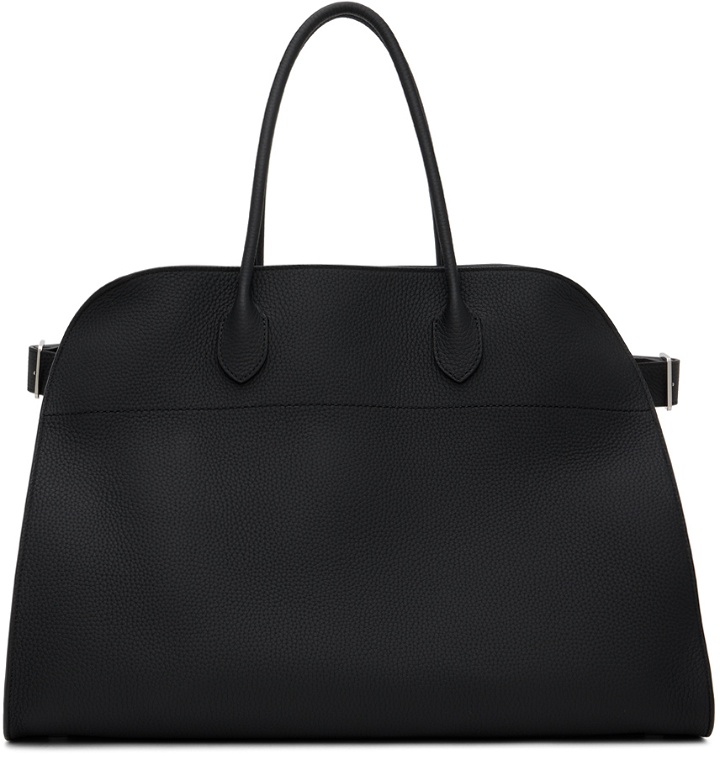 Photo: The Row Black Soft Margaux 17 Bag