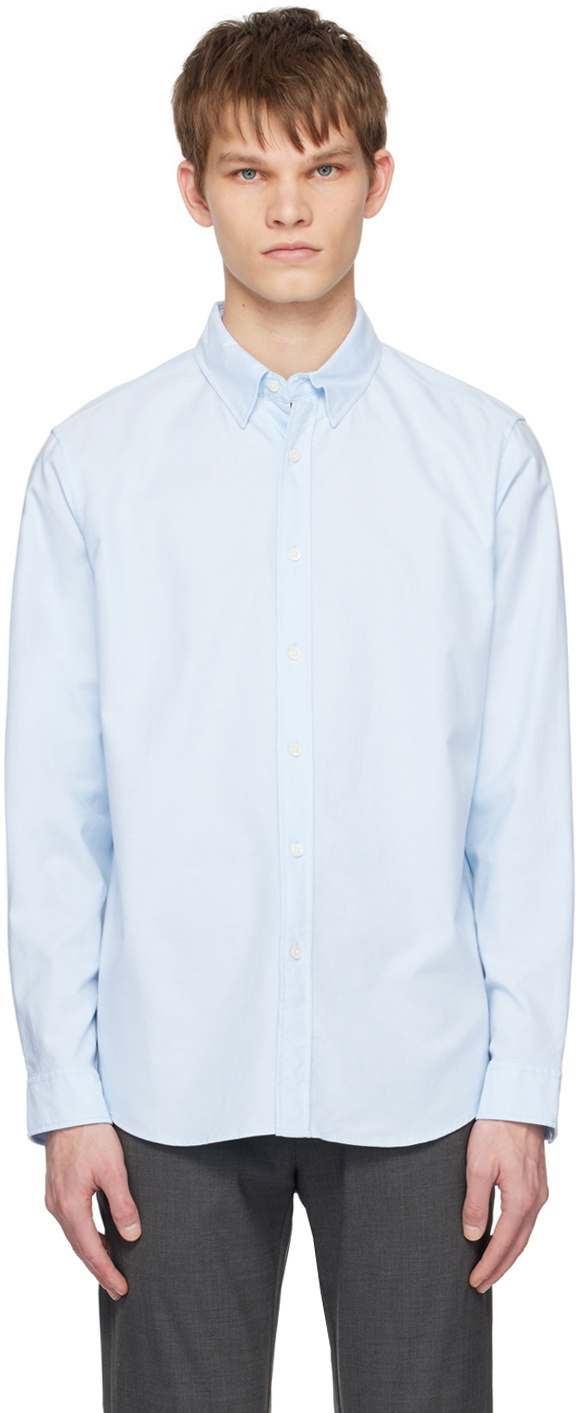 Theory Blue Irving Shirt Theory