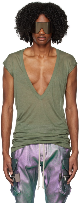 Photo: Rick Owens Green Dylan T-Shirt