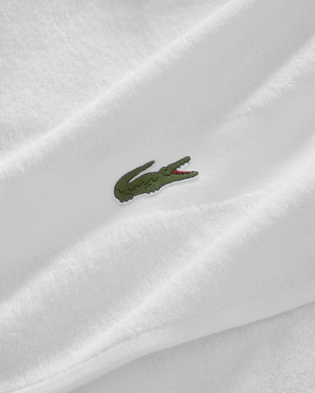 Lacoste Lcasual Towel 55 C Mx100 Cm White Bathing